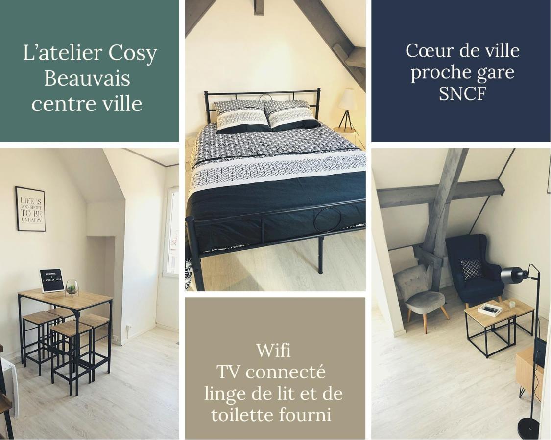 L'Atelier Cosy Leilighet Beauvais Eksteriør bilde